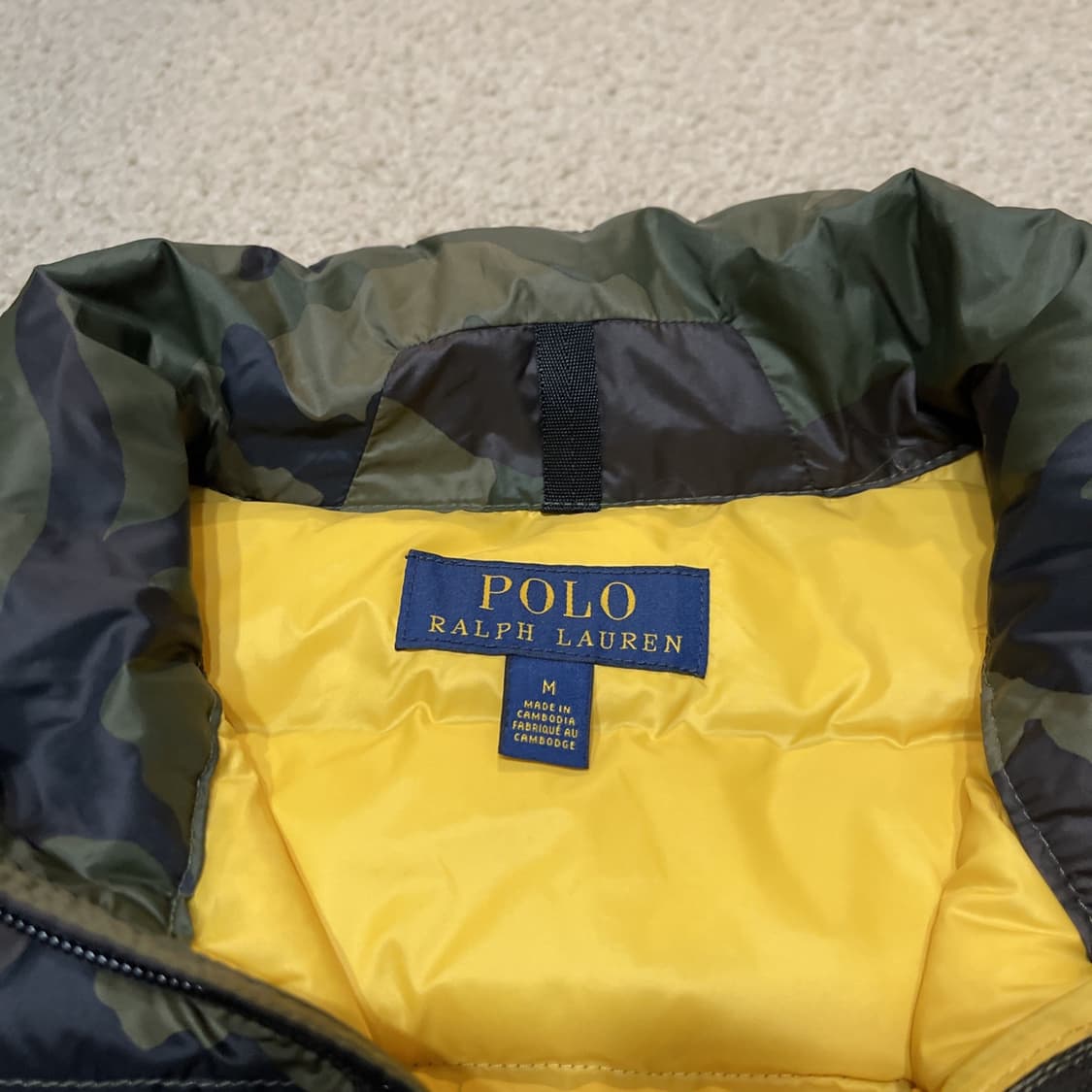 20s 폴로 랄프 로렌 경량 다운 패딩 자켓 카모 상품이미지3