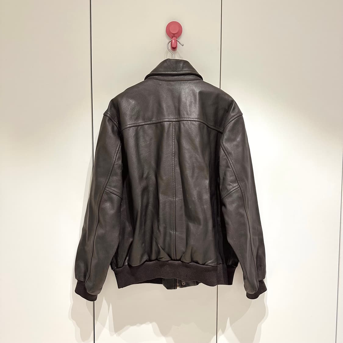 llbean 고트스킨 a-2 자켓 토프브라운 상품이미지2