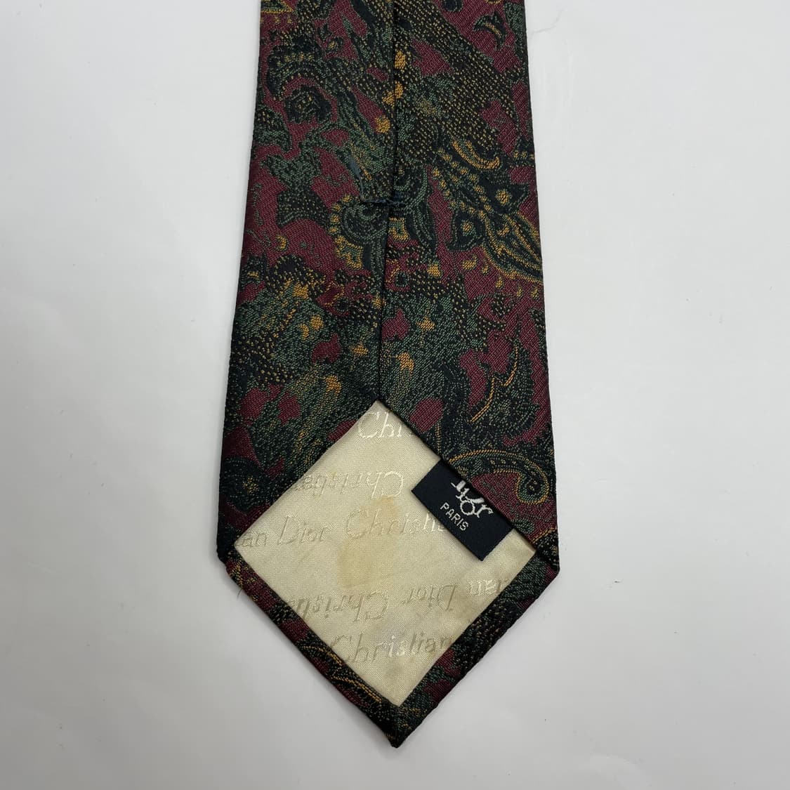 530) (Christian DIOR) 크리스찬 디올 패턴 넥타이 상품이미지4