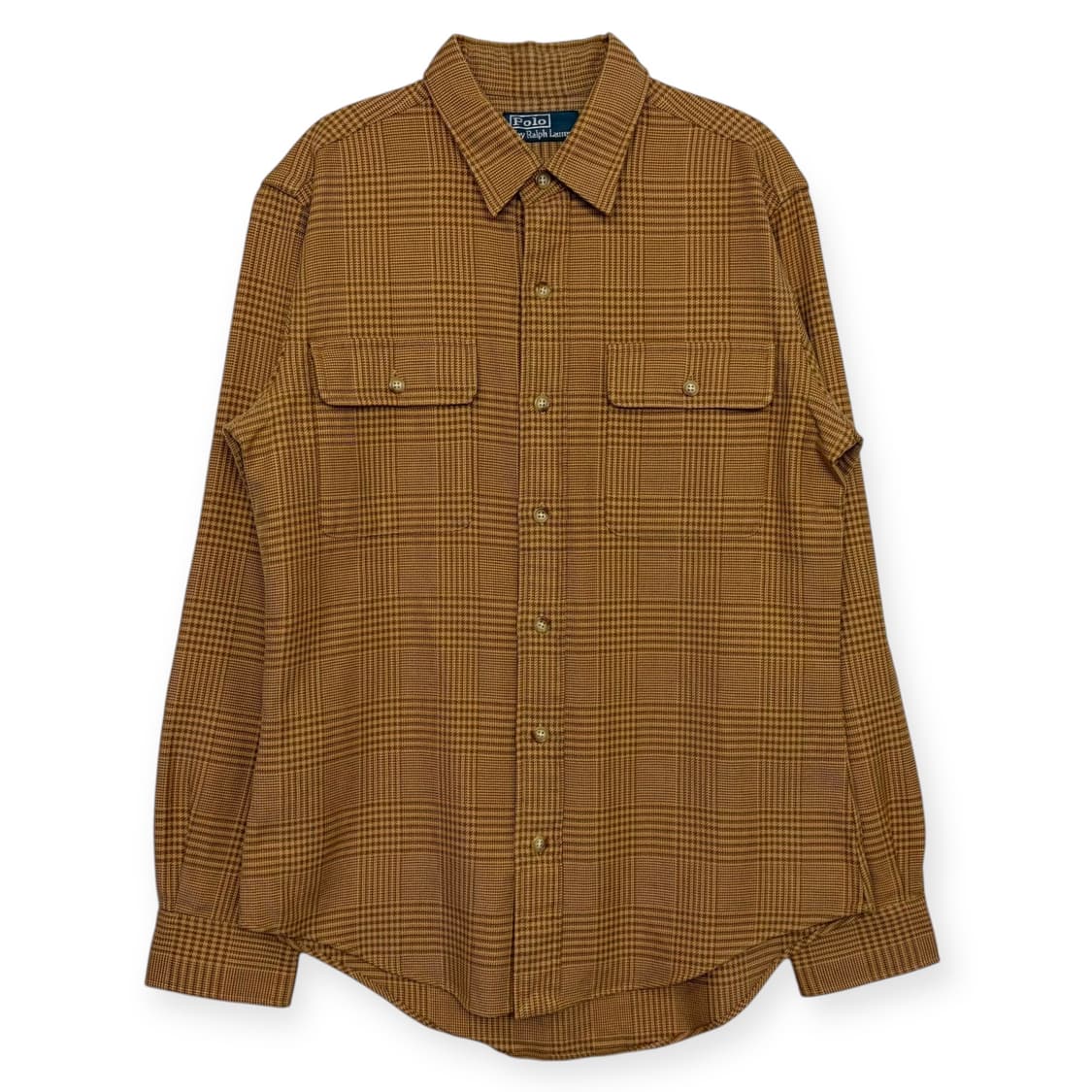 폴로 랄프로렌 가죽 패치 셔츠 상품이미지1