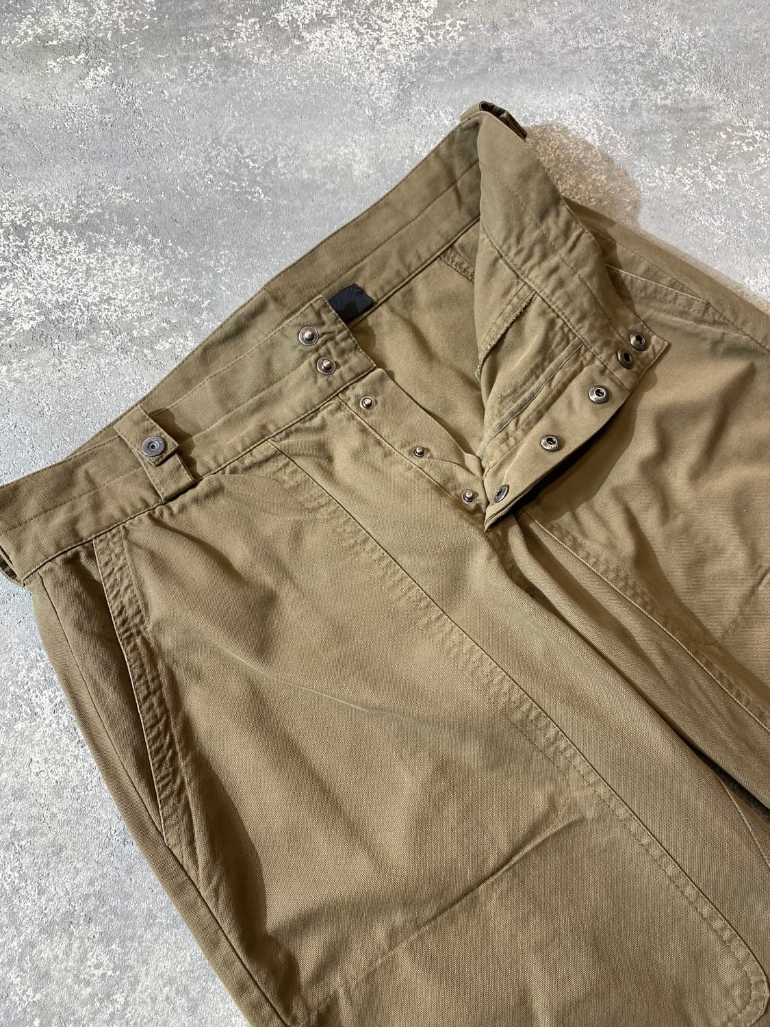 [32] EXTE 이태리 메이드 컨템포러리 트위스트 코튼 팬츠 상품이미지5