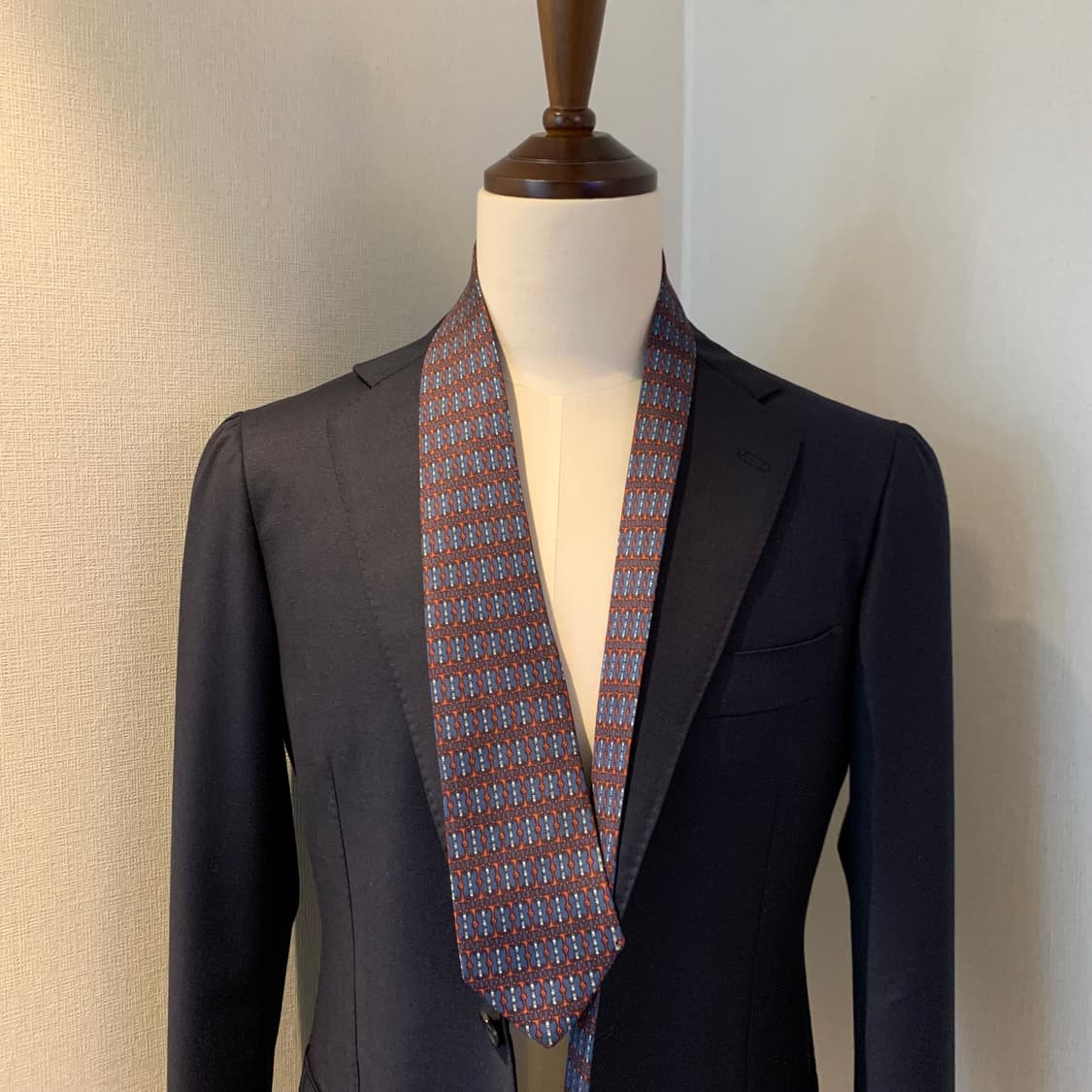 에르메스(HERMES) 명품 빈티지넥타이 프랑스 100실크 A등급 상품이미지1