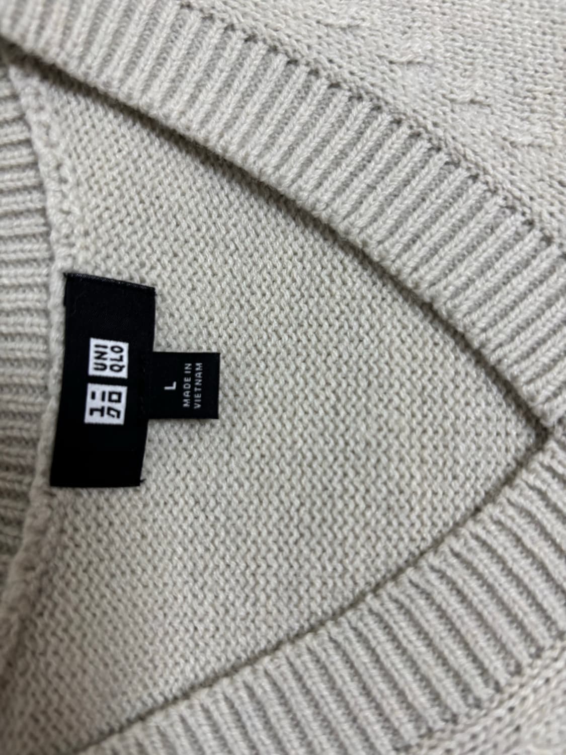 유니클로 조끼 니트 상품이미지2