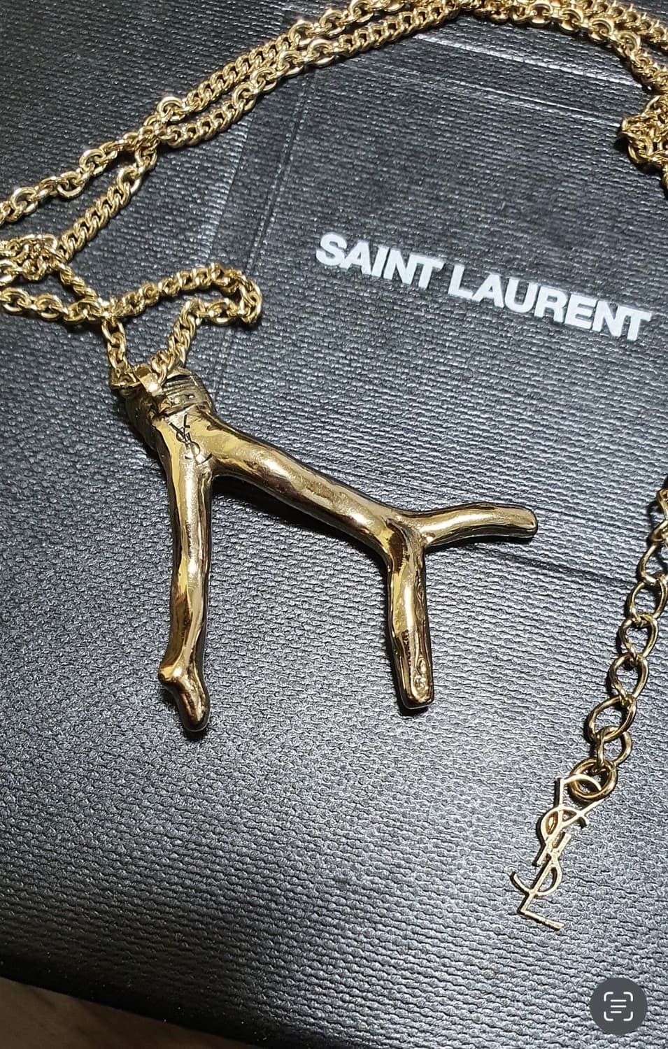 (단품) 생로랑 산호초 골드 목걸이 상품이미지4