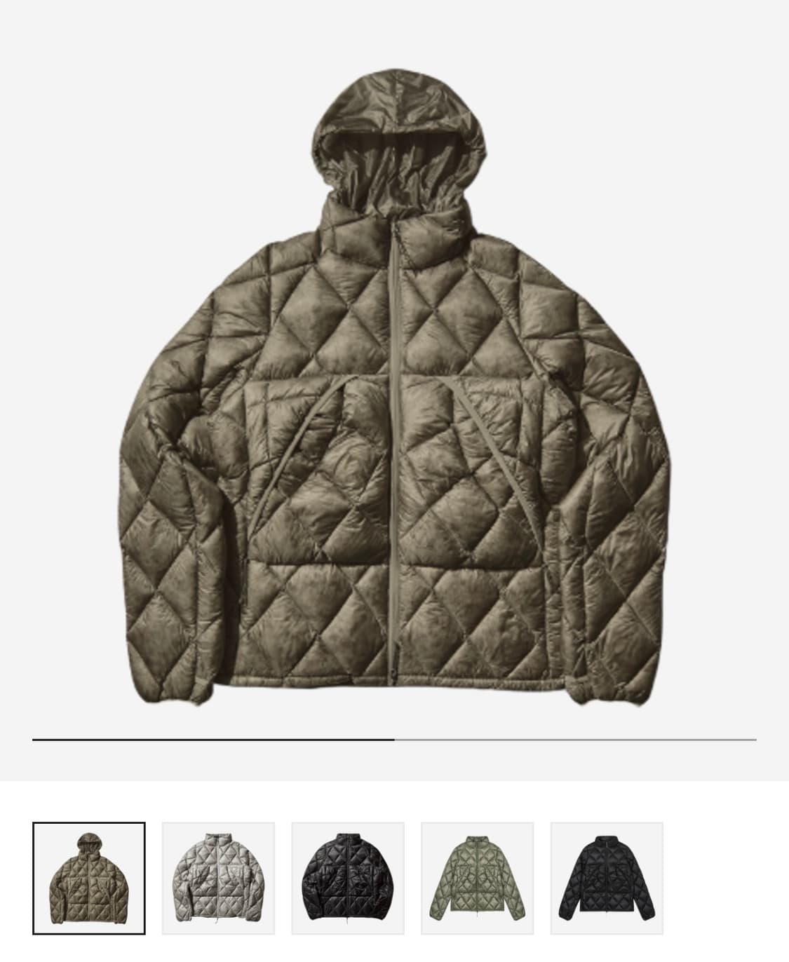 roa nuna 800 power hooded down jacket 상품이미지1