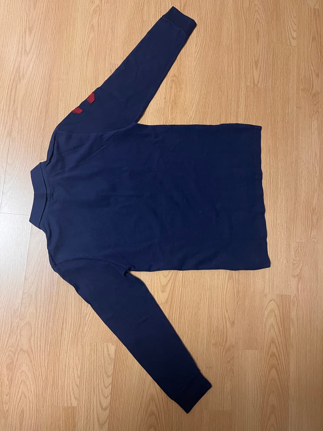 폴로 랄프로렌 빅포니 치프키프 롱슬리브 카라티 네이비 상품이미지3