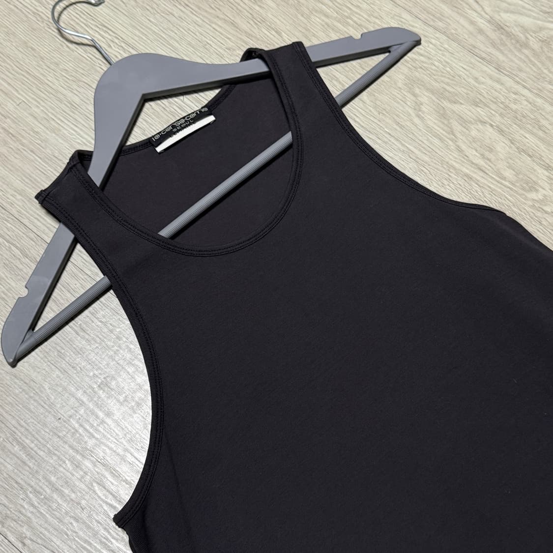 르메르 25SS 립 저지 탱크 탑 스퀴드 잉크 M 상품이미지1