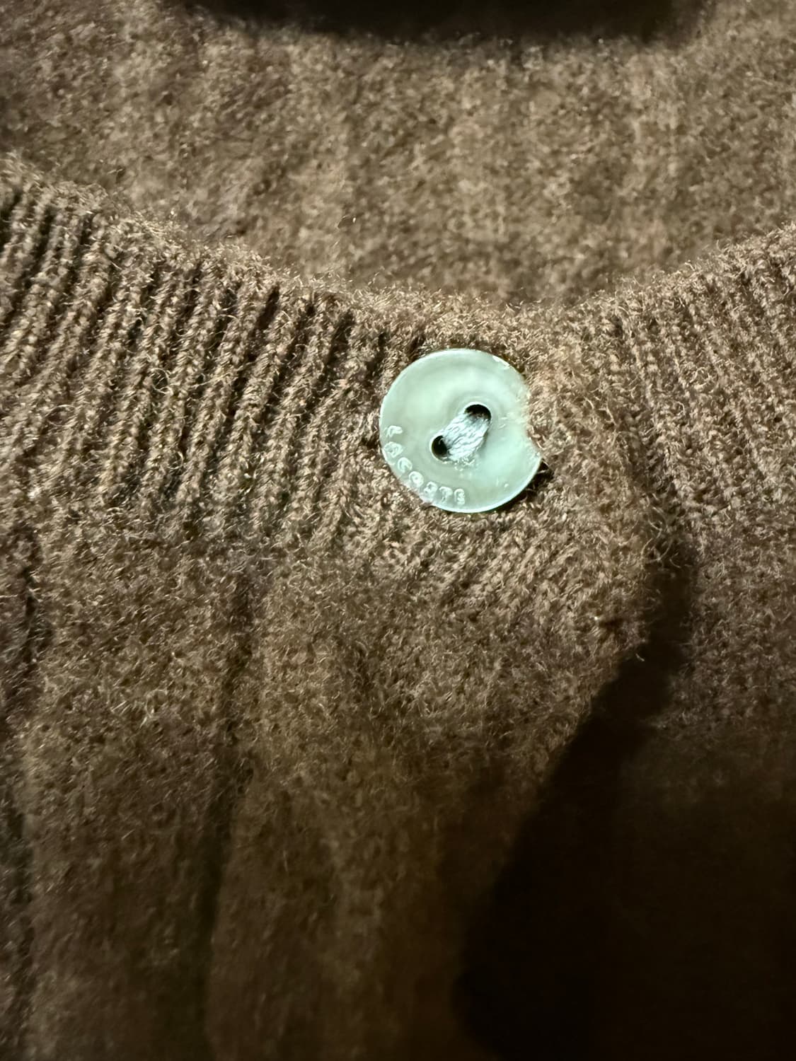 라코스테 케이블 그루넥 가디건 상품이미지3