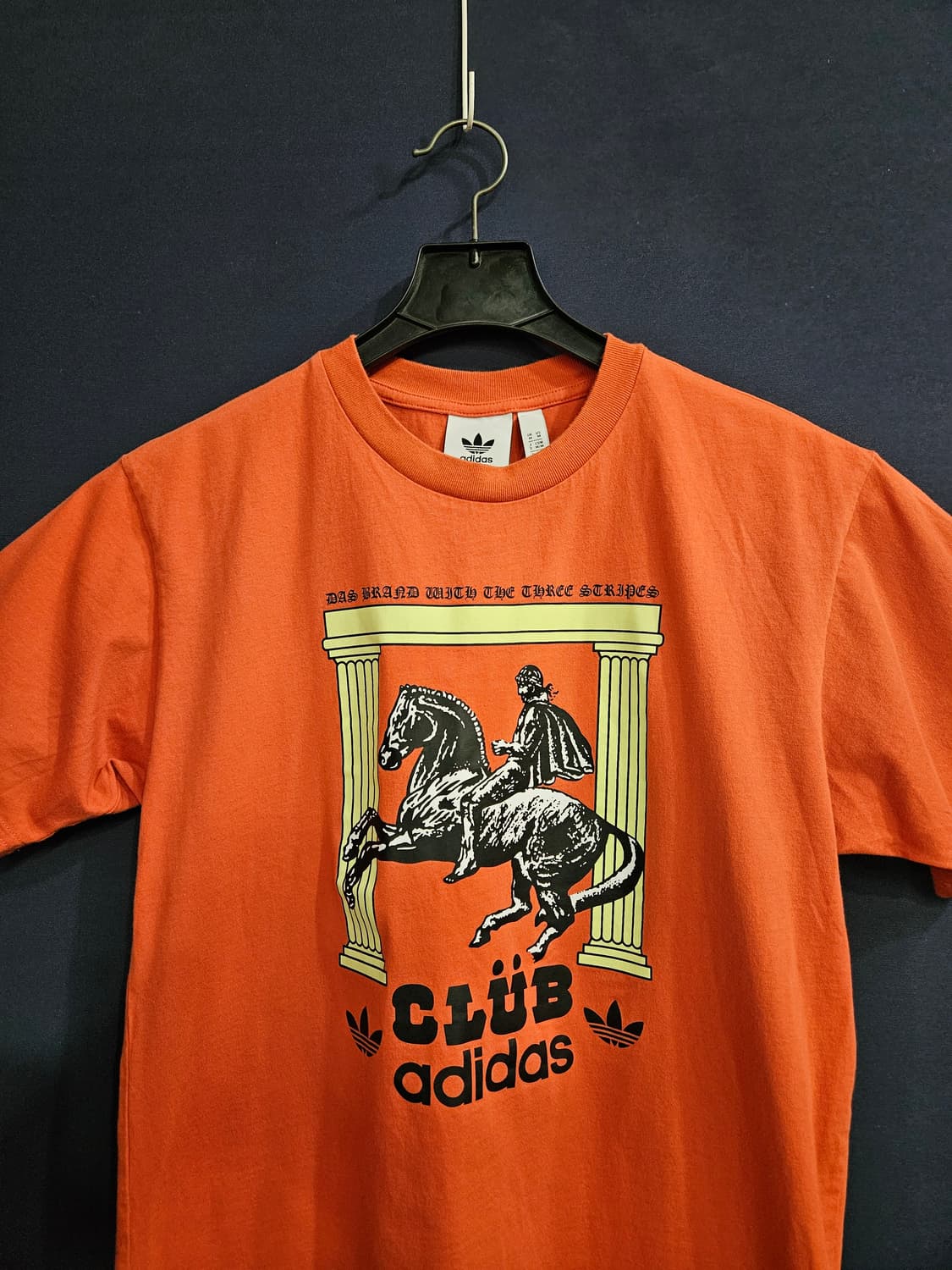 아디다스 프린팅 오렌지 남성 95 반팔티  상품이미지6