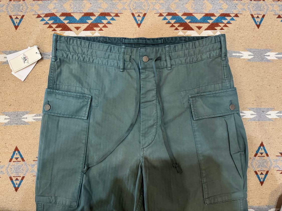 [34-32] RRL 더블알엘 헤링본 트윌 카고 팬츠  상품이미지2