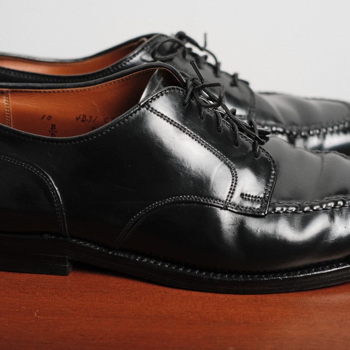 알든 2451 10D NST 블랙 코도반 더비 상품이미지7
