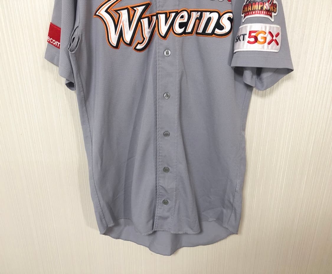 KBO 다이나핏 SK와이번스 선수실착유니폼/져지 #22 서용한(싸인) 상품이미지3