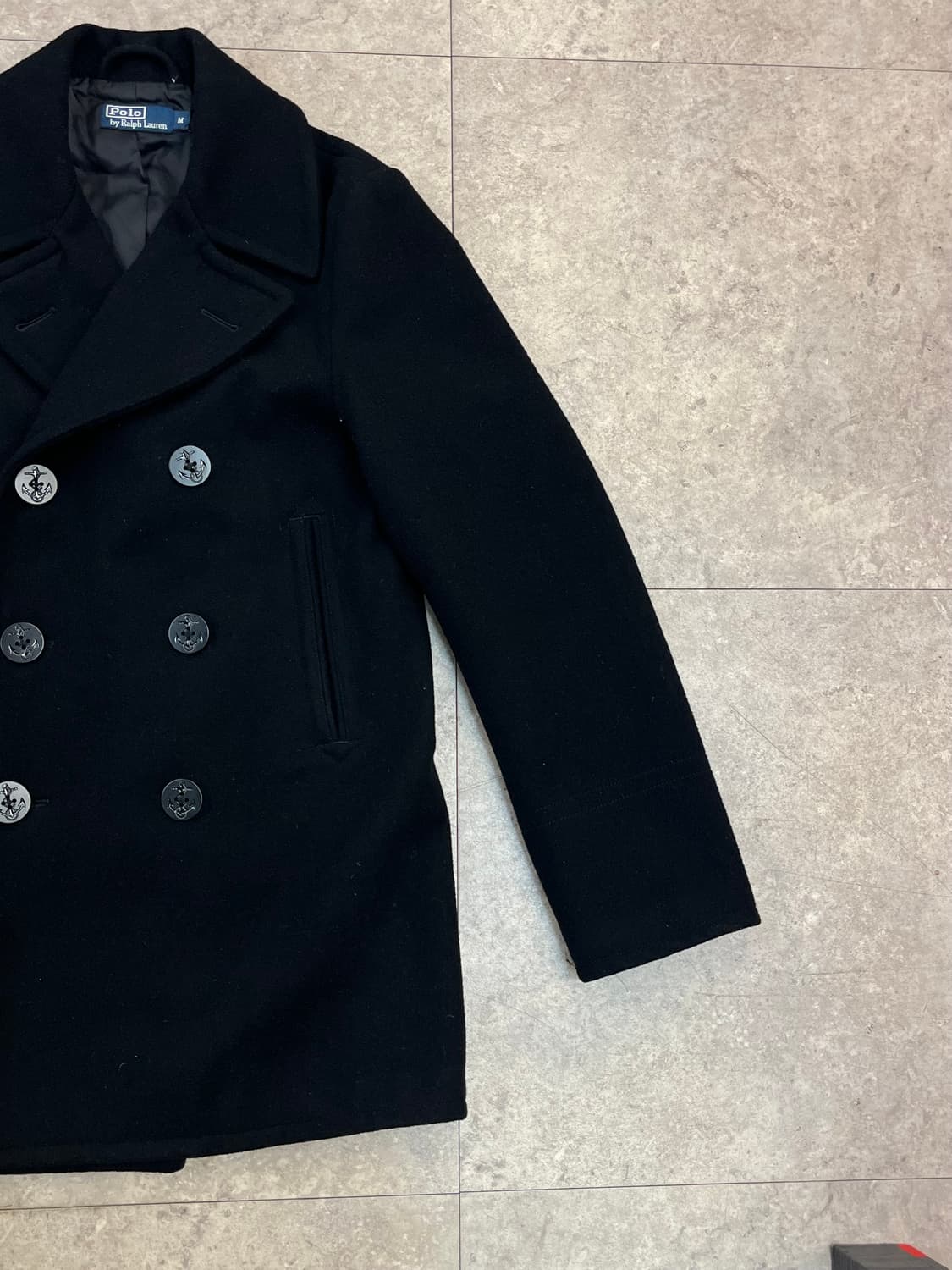 폴로 랄프로렌 코트 블랙 M #csz2301 상품이미지7