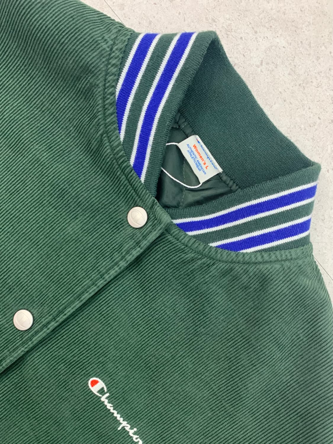 Champion 챔피온 코듀로이 바시티 자켓 상품이미지3