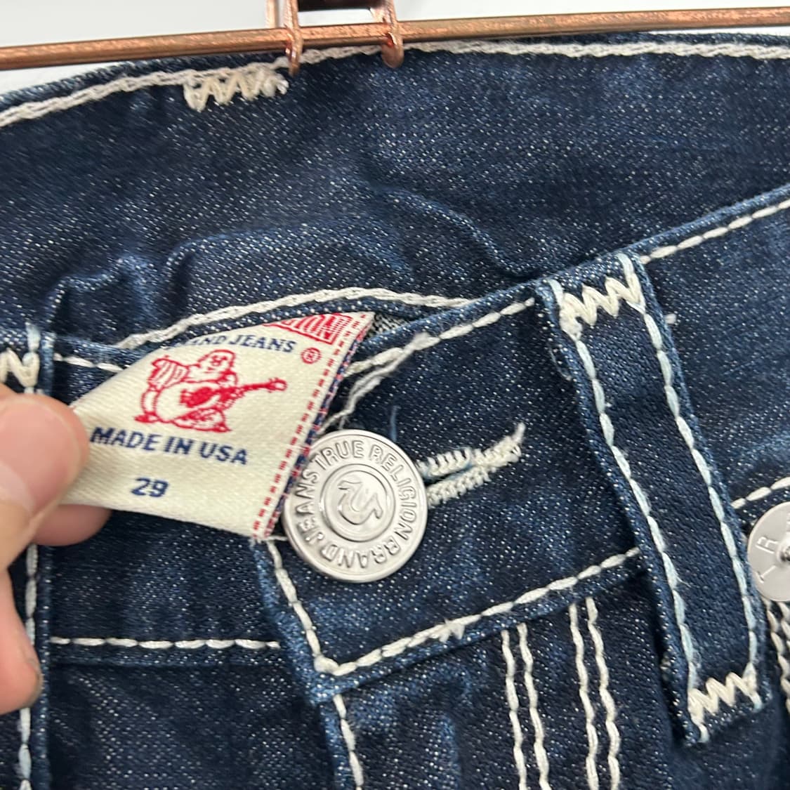 트루릴리전 월드투어 데님 팬츠 상품이미지8