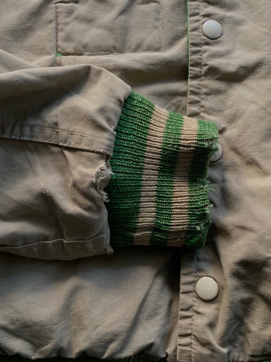 50s GAMEMASTER 레이온 코튼 리버시블 바시티 자켓 상품이미지9