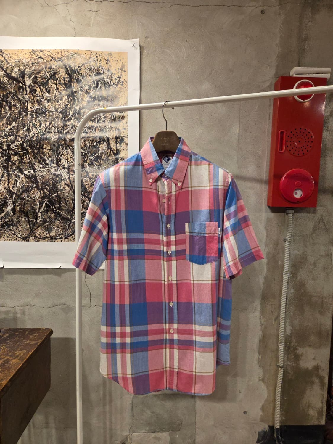 포스트 오버롤즈 마드라스셔츠 상품이미지9