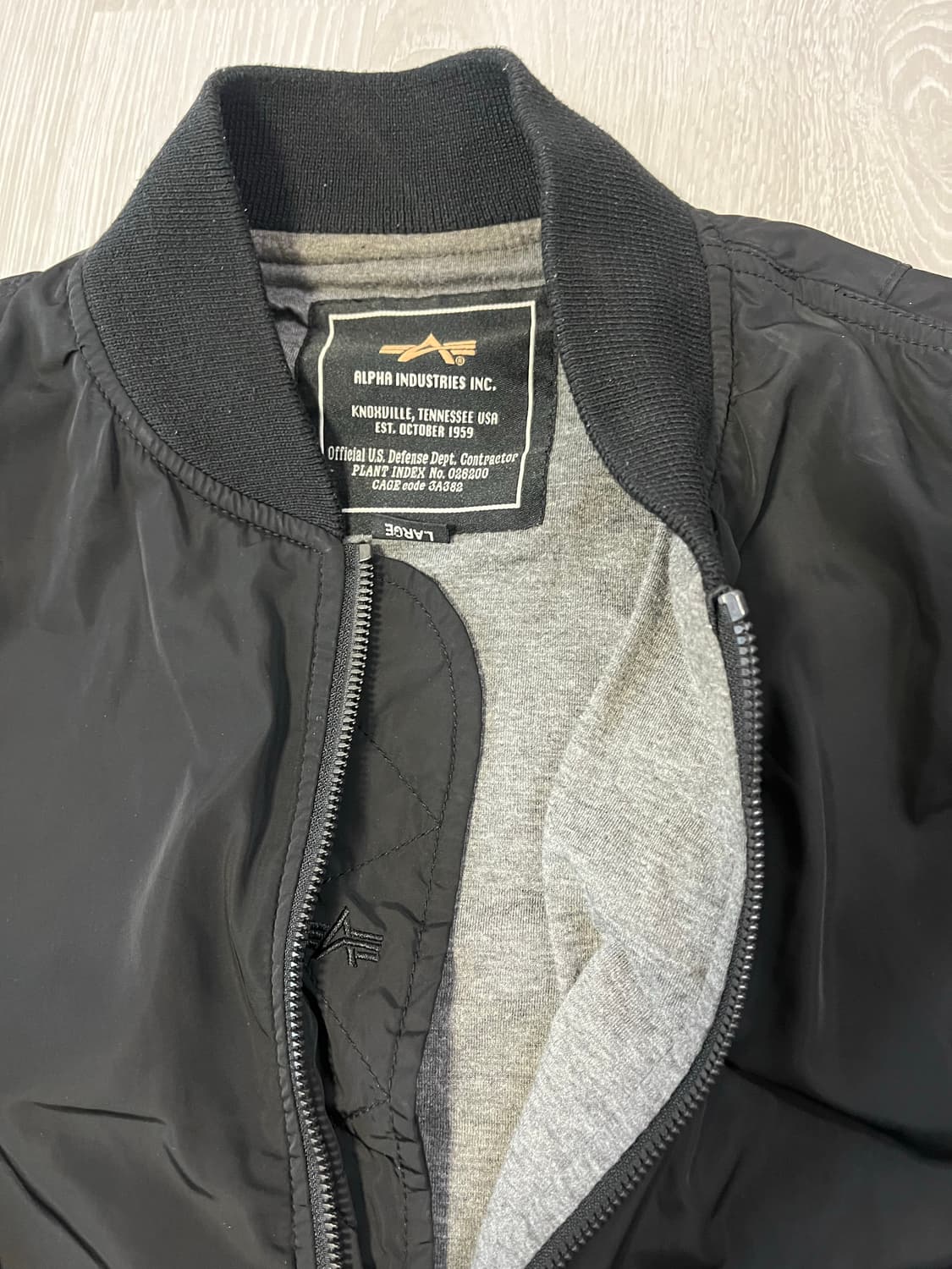 알파인더스트리 항공자켓 M 상품이미지4