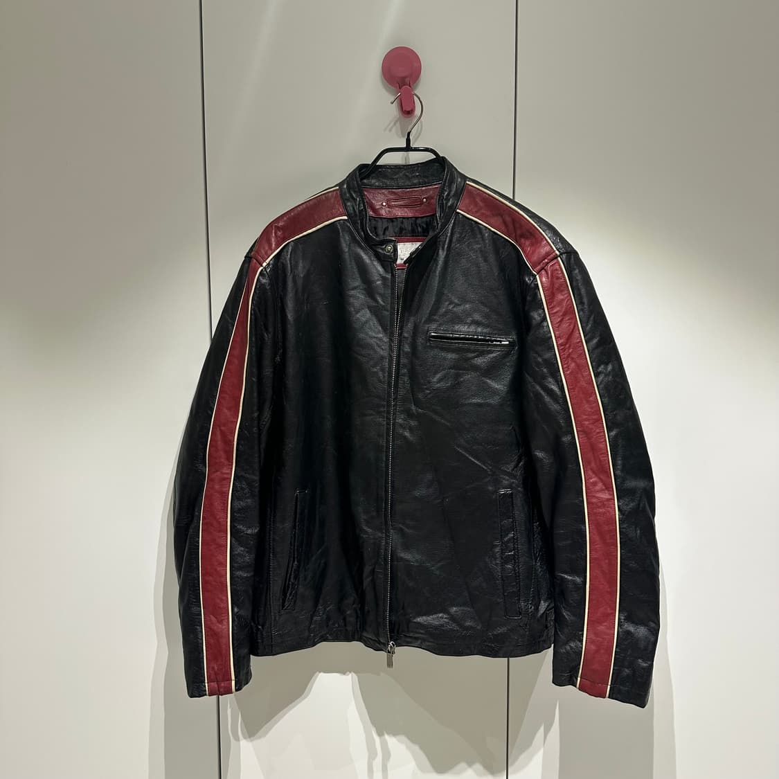 윌슨 레더 카페레이서 레더자켓 상품이미지3