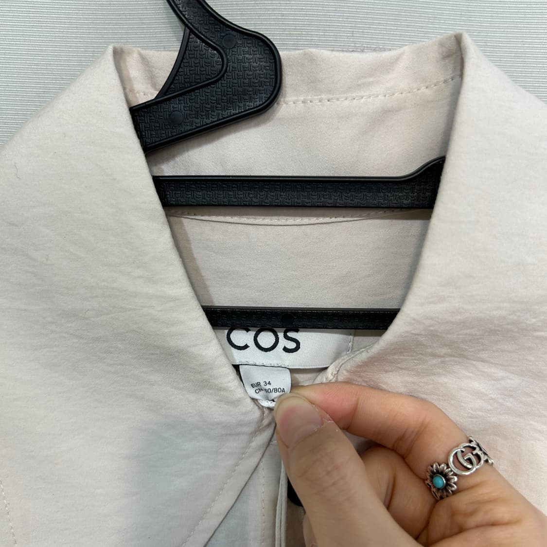 COS 코스 오버사이즈 카라 셔츠 55정도 새상품 상품이미지2