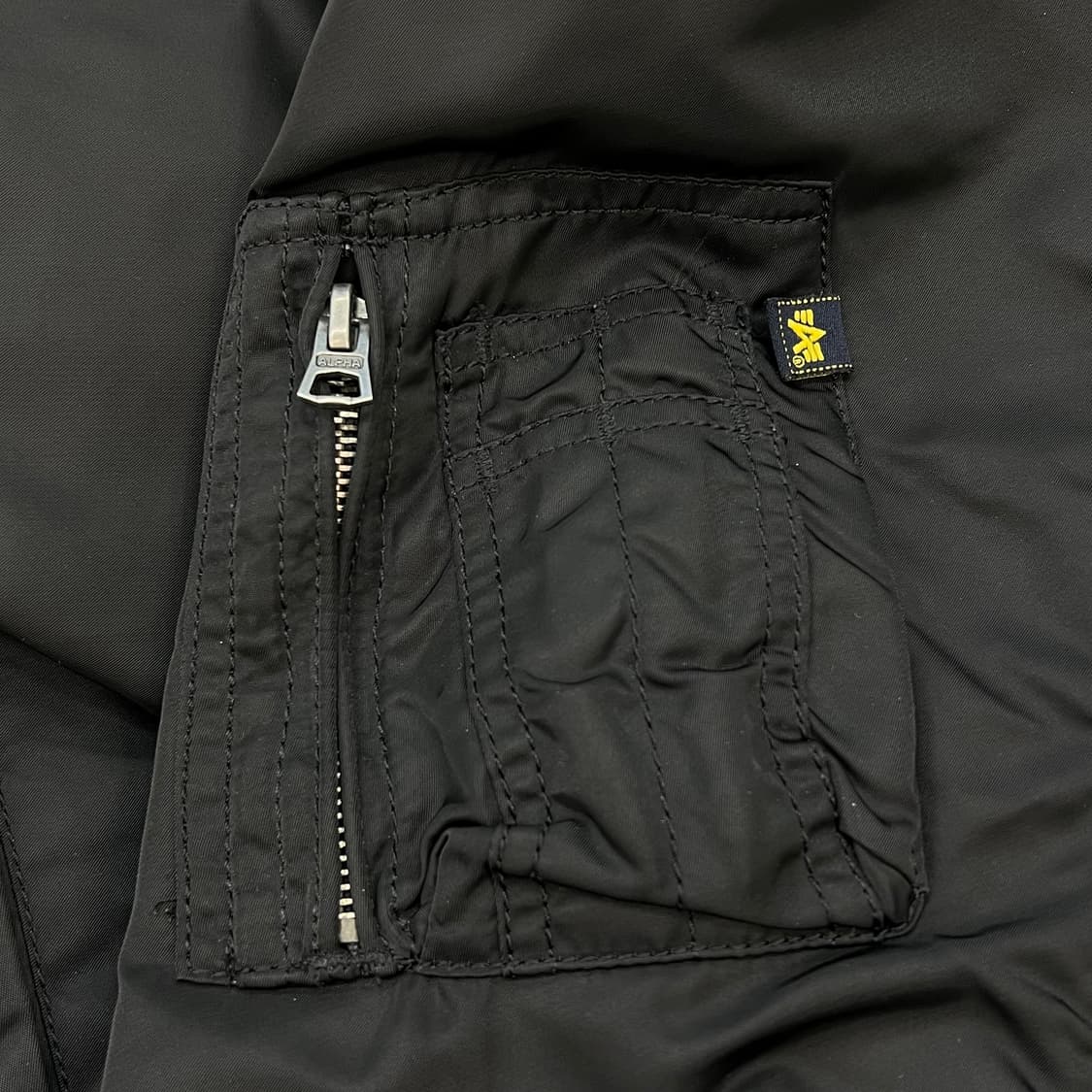 알파인더스트리 블랙 ma1 r3015 상품이미지6