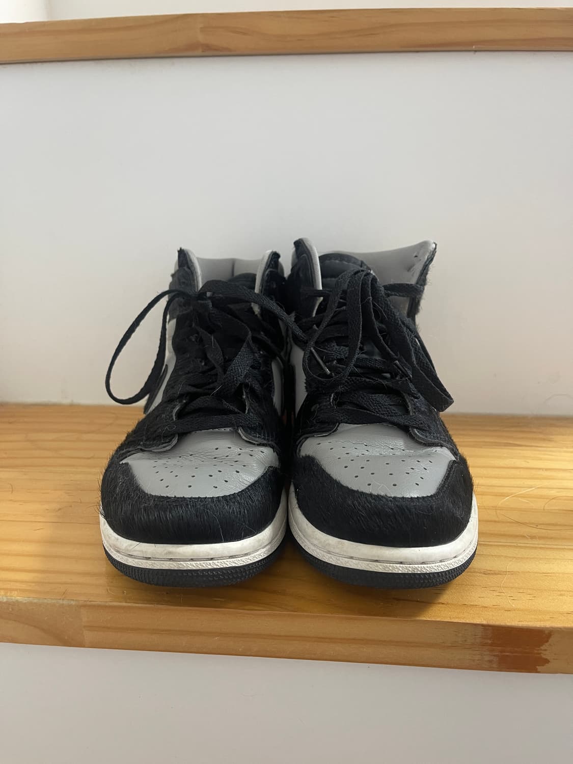 NIKE 나이키 에어 조던 하이 OG 울프 털그레이 (털돌고래) 상품이미지1