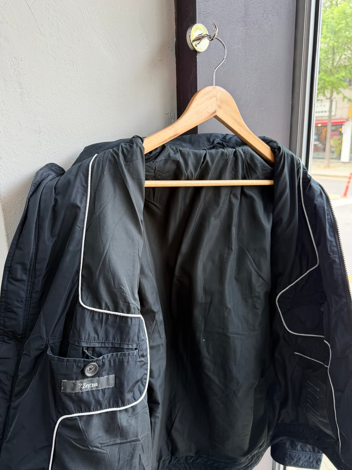 XXL/ 제냐 메모리터치 바람막이 집업 자켓 상품이미지5