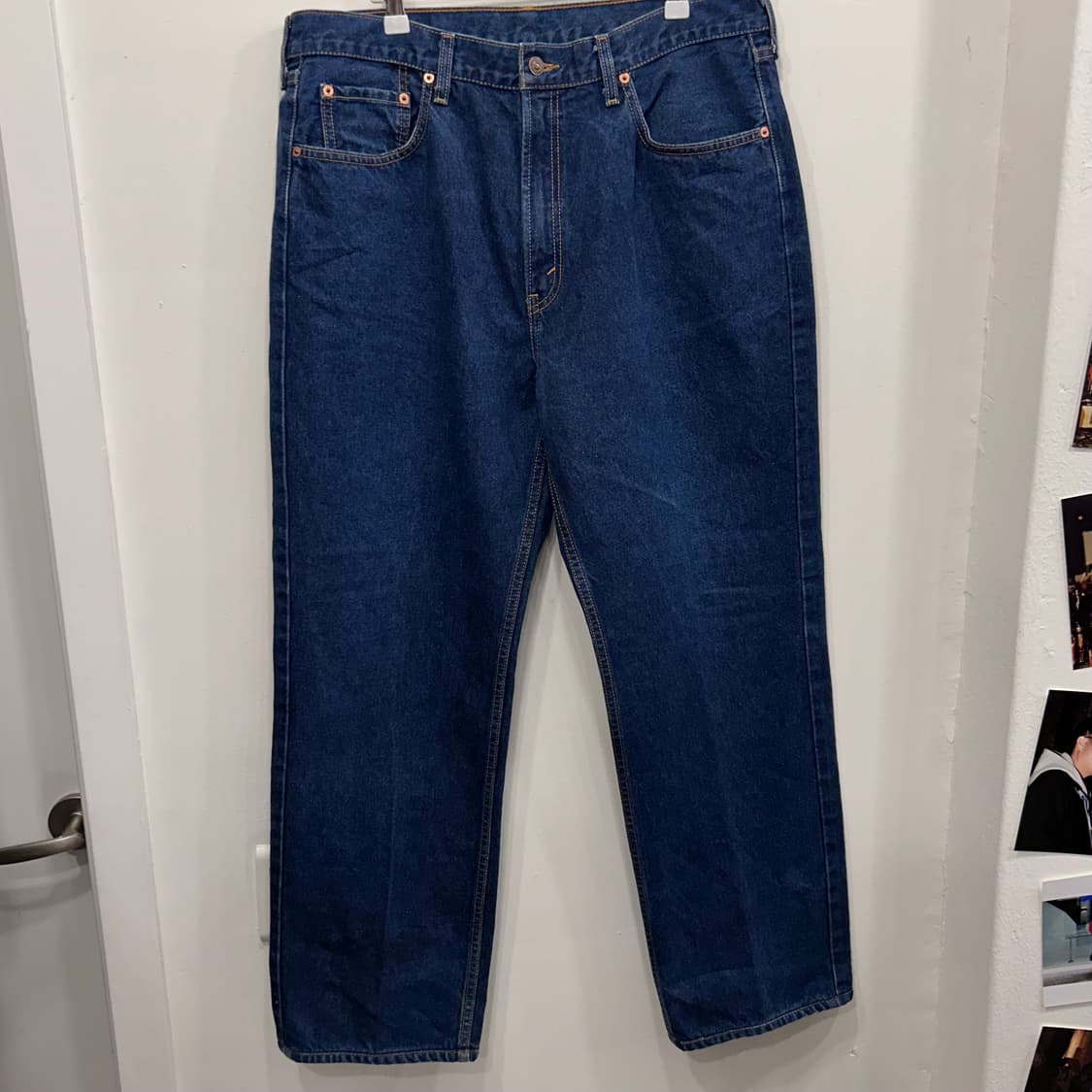 리바이스 620 페이퍼택 루즈핏 중청 데님팬츠 상품이미지2