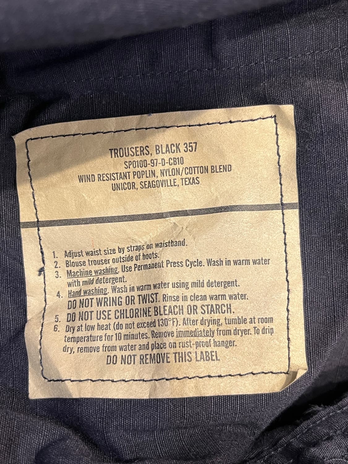 미국 군용 카고팬츠 상품이미지9