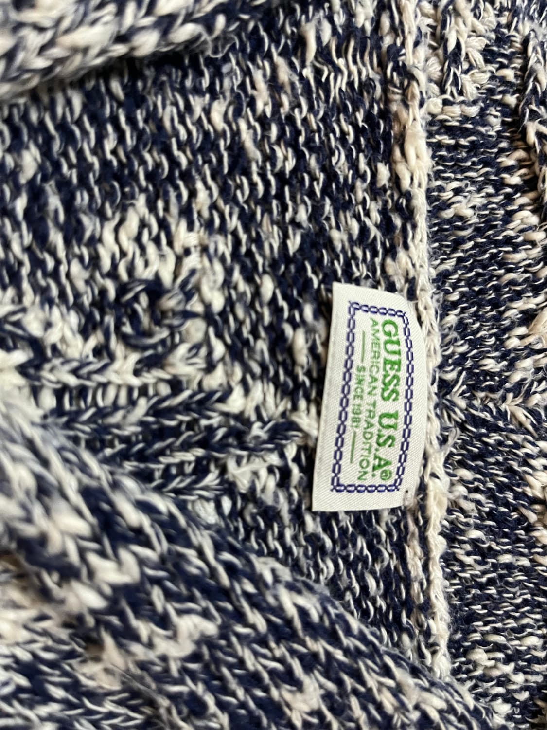 [GUESS USA] 아메리칸 케이블 니트 가디건 게스 상품이미지2