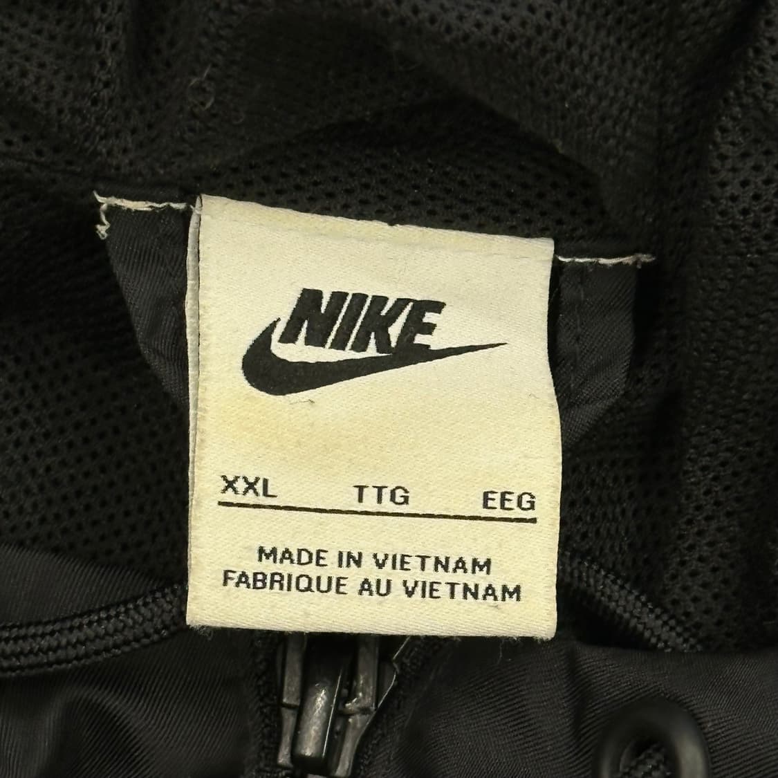 XXL 나이키 NSW 에센셜+ 우븐 윈드러너 블랙 바람막이 상품이미지4