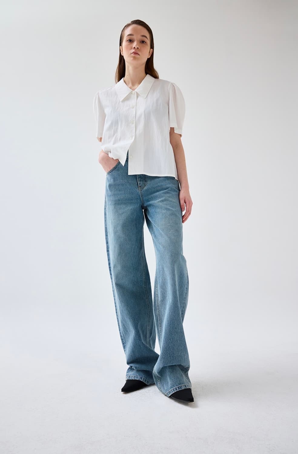 Alte 알테 와이드 데님 M 상품이미지2