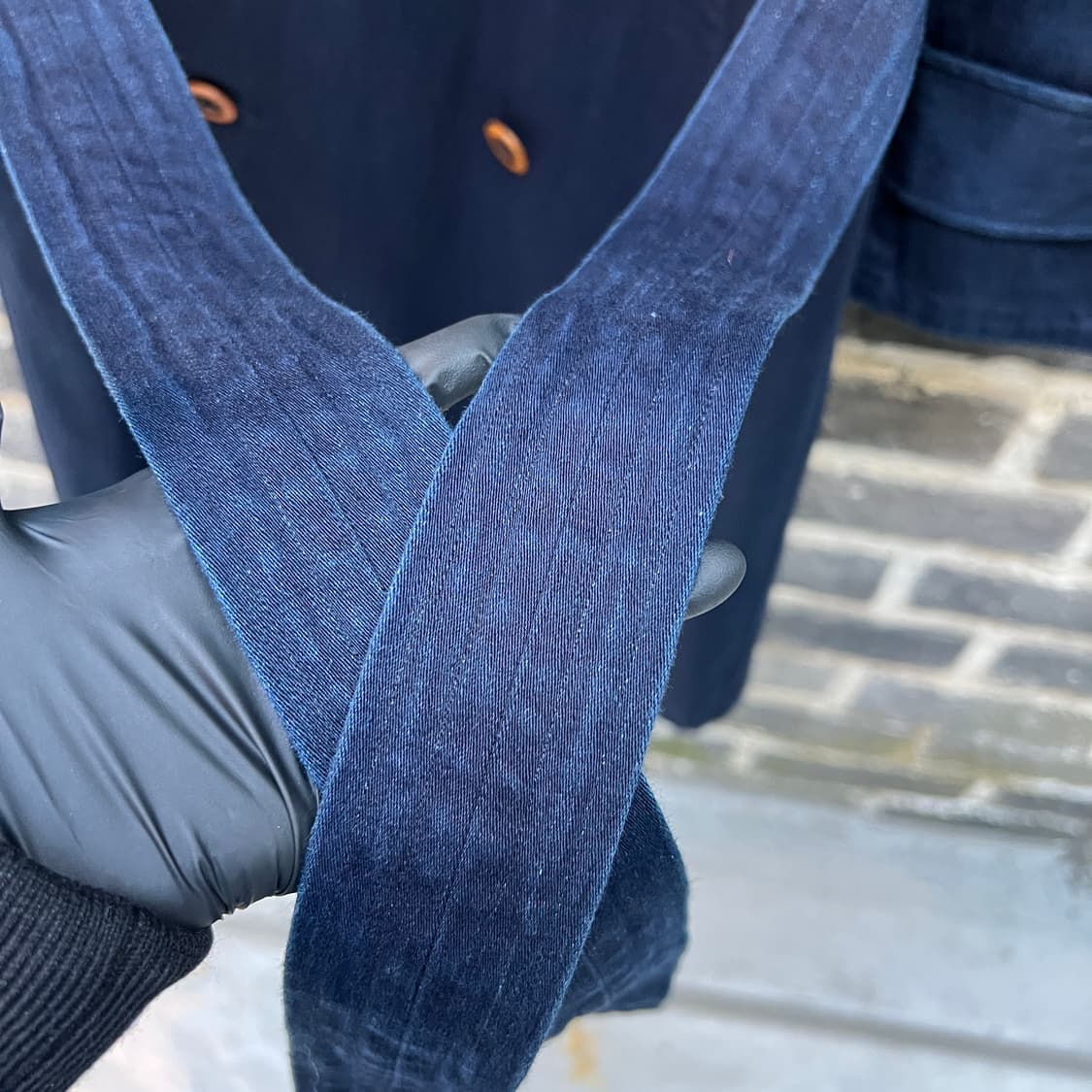 45rpm 인디고 트렌치 코트 상품이미지5