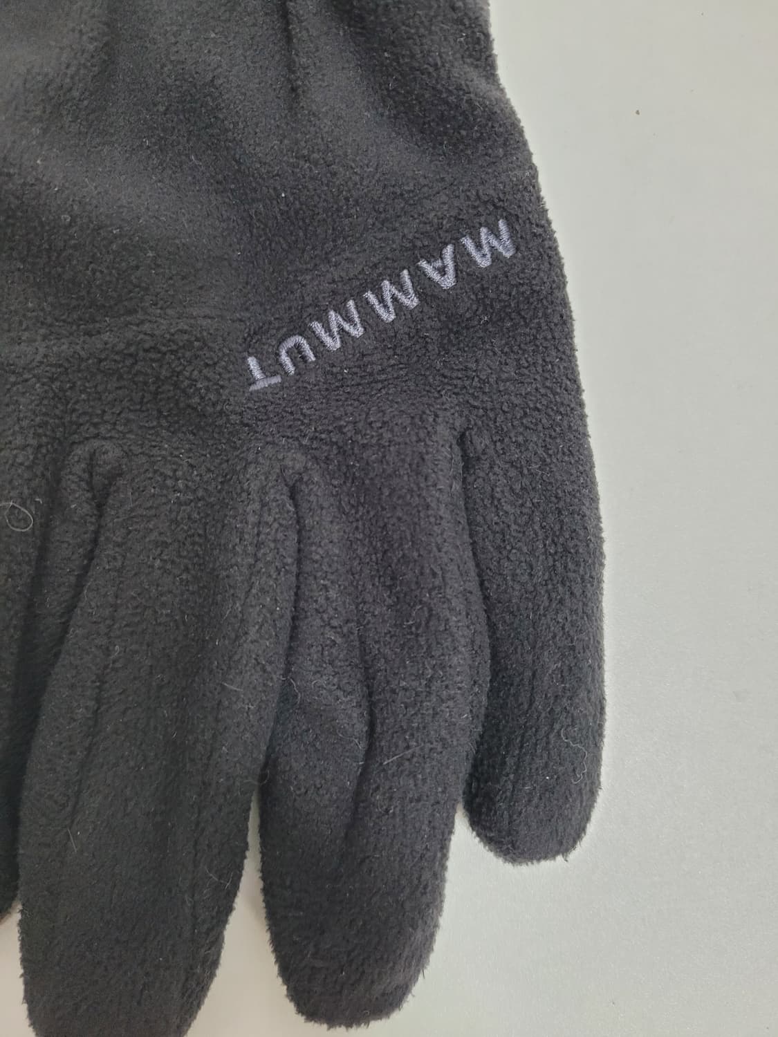 마무트 플리스 방한 장갑 등산 장갑 / 남 M 블랙 상품이미지4