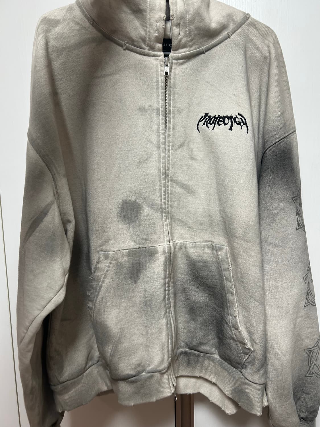 PROJECT G/R 후드 집업 그레이 코르소꼬모 상품이미지1