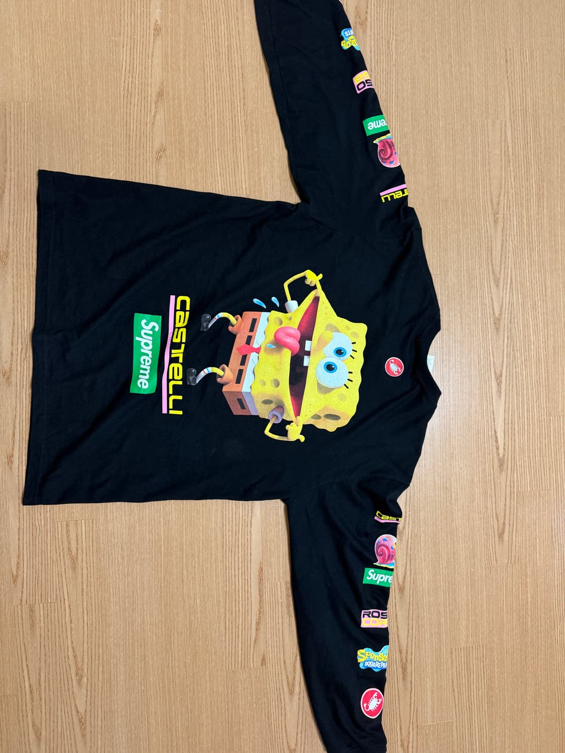 슈프림 스폰지밥 롱슬리브 상품이미지2