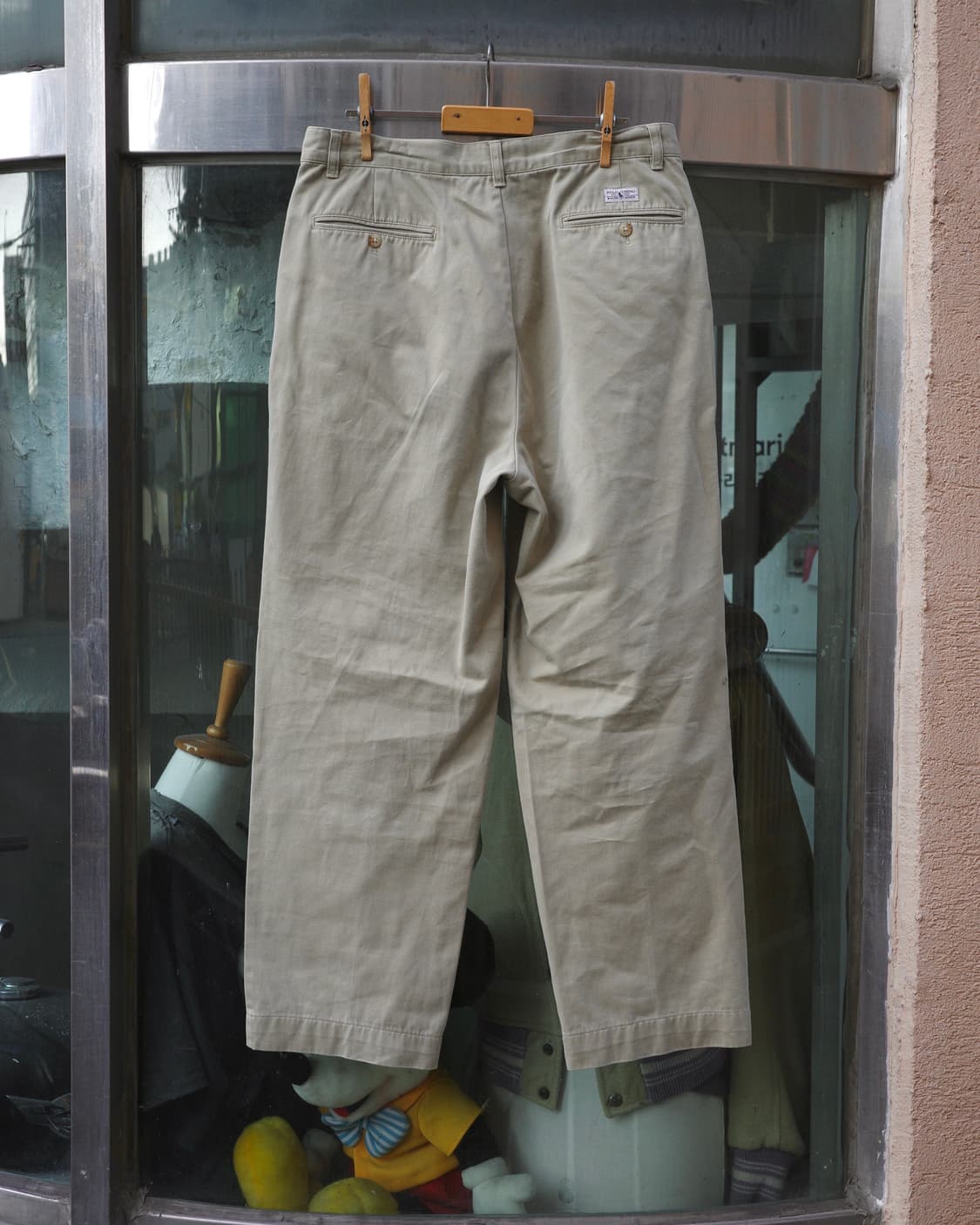 빈티지 리페어 패치워크 사시코 커스텀 폴로 팬츠 상품이미지5