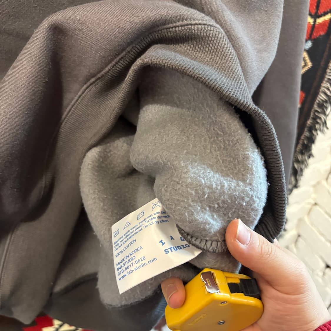 아이앱스튜디오 빈티지 맨투맨 상품이미지5