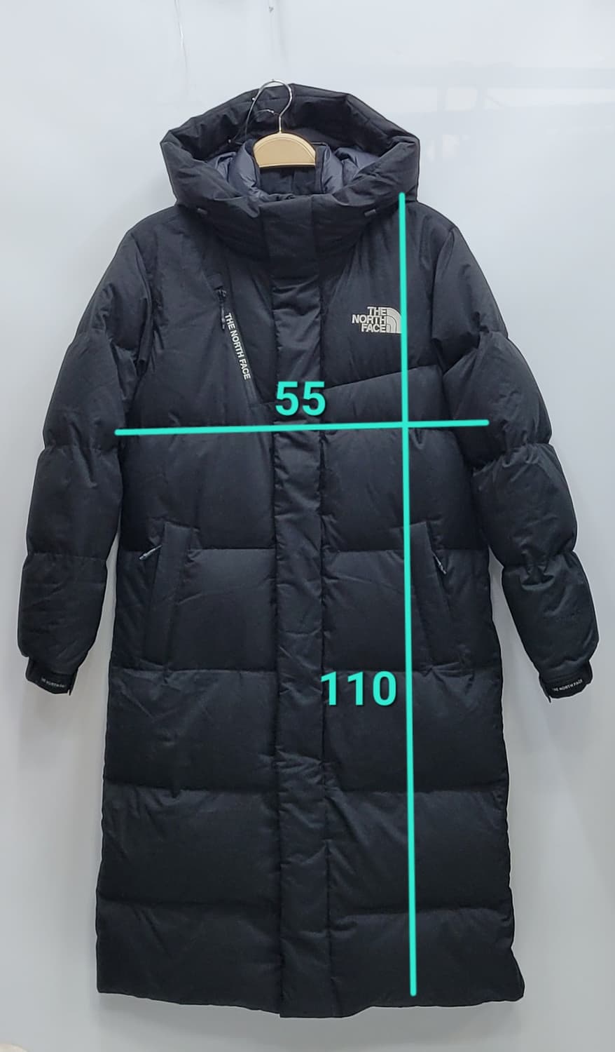 THE NORTH FACE 노스페이스 구스 다운 롱 패딩/남 S (90) 상품이미지10