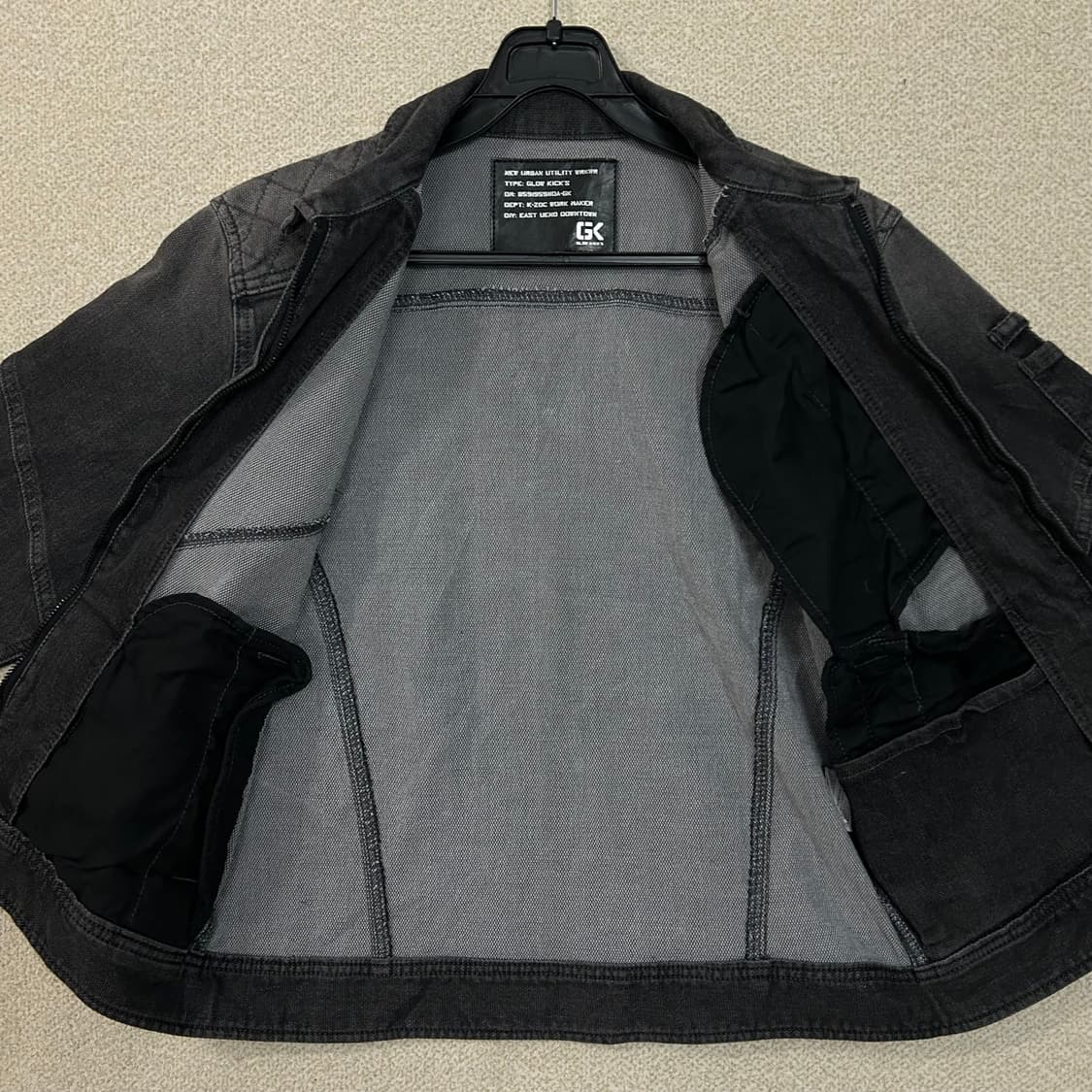 (M) 재팬 빈티지 GK 블랙 데님자켓  상품이미지5