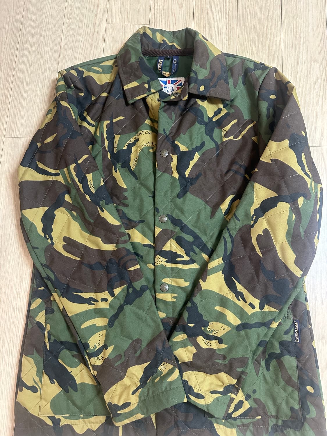 Lavenham 카모 퀄팅 자켓 상품이미지1