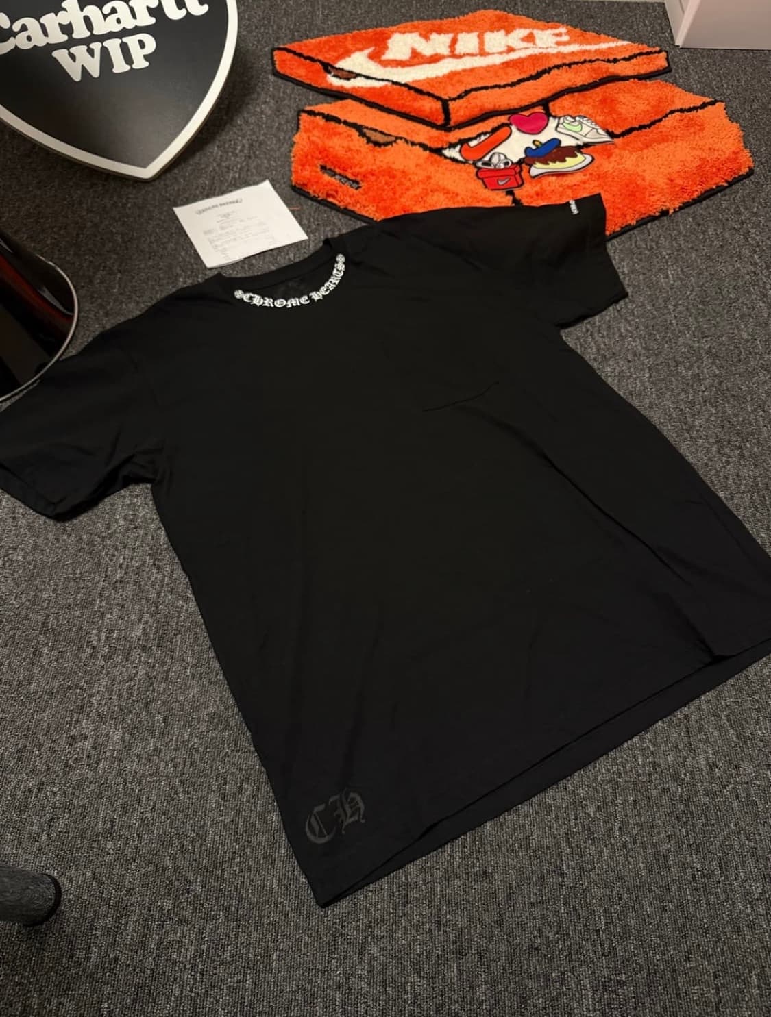 크롬하츠 포켓 로고 티셔츠 XL사이즈 상품이미지1