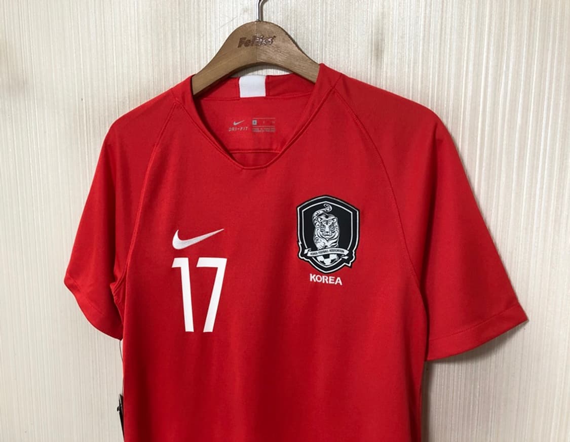 나이키 18-20 대한민국 축구국대 홈유니폼 S(90) #17 파울루벤투 상품이미지6