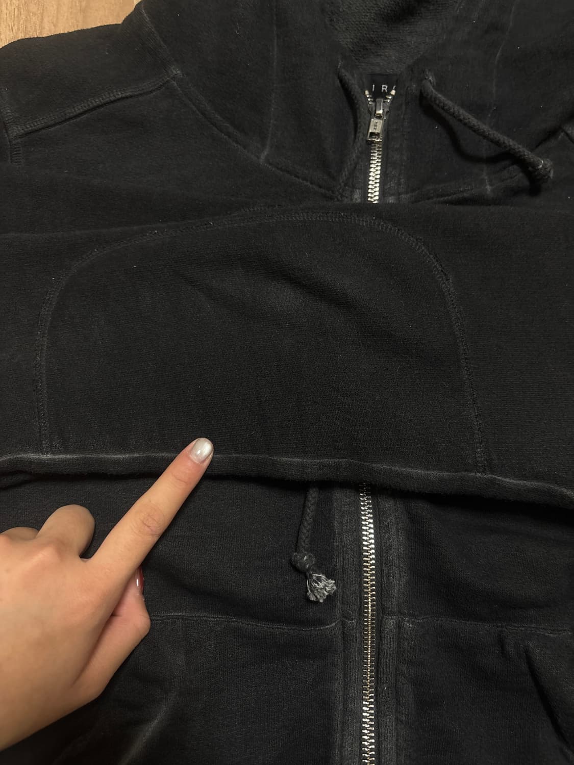 IRO 워싱 후드집업 상품이미지2