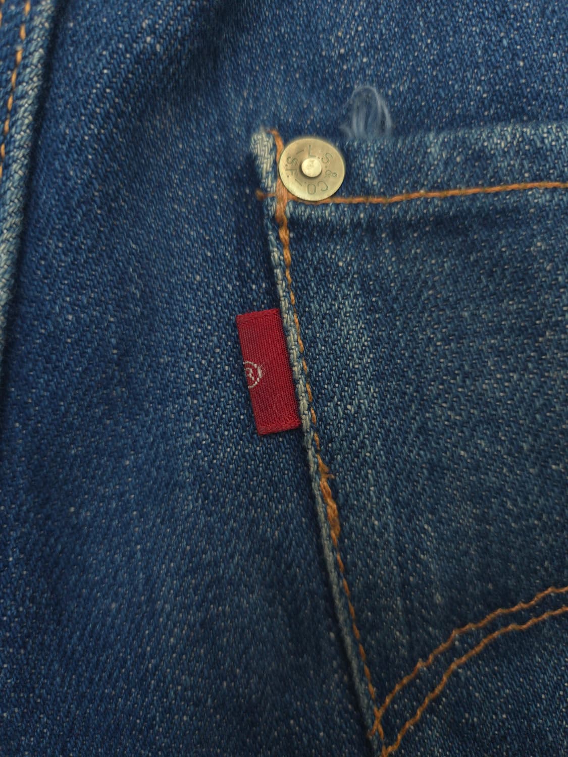 Levis RED 희귀 프리미엄 라인 데님 2007 스페인 생산 상품이미지9