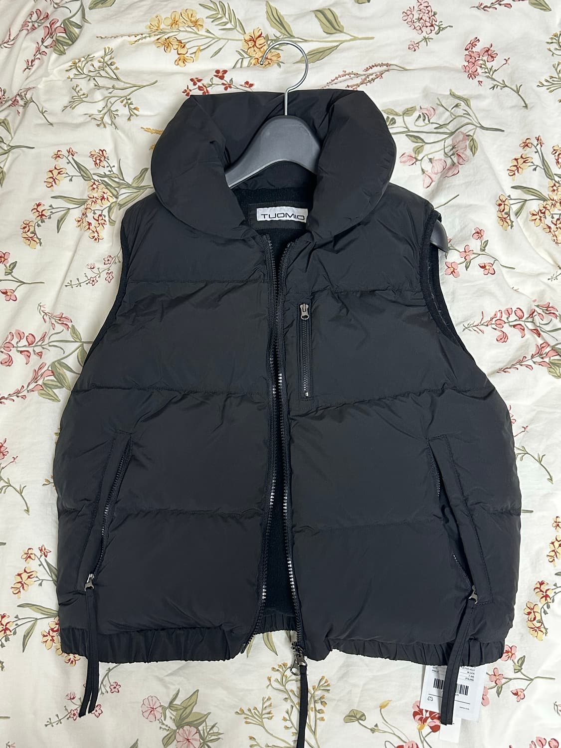 뚜오미오 패딩 조끼 블랙 (2 size) 상품이미지3