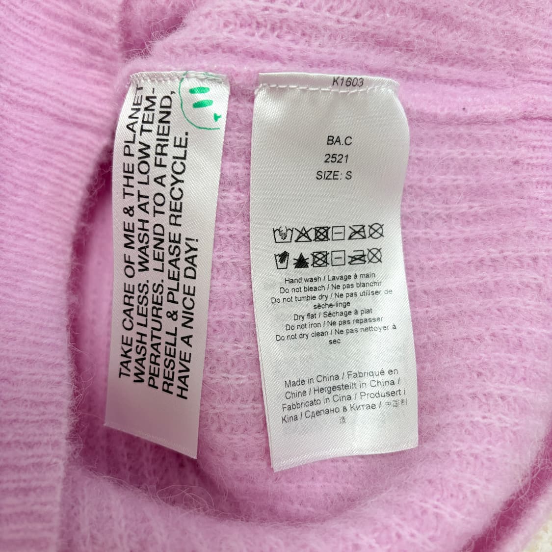 가니 GANNI 알파카 크리스탈 베스트 니트 상품이미지6