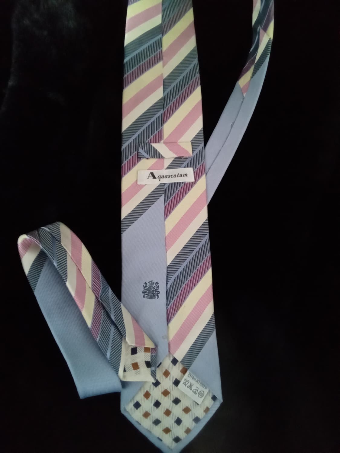 밀라숑 아쿠아큐텀 춘추 실크 넥타이 상품이미지4