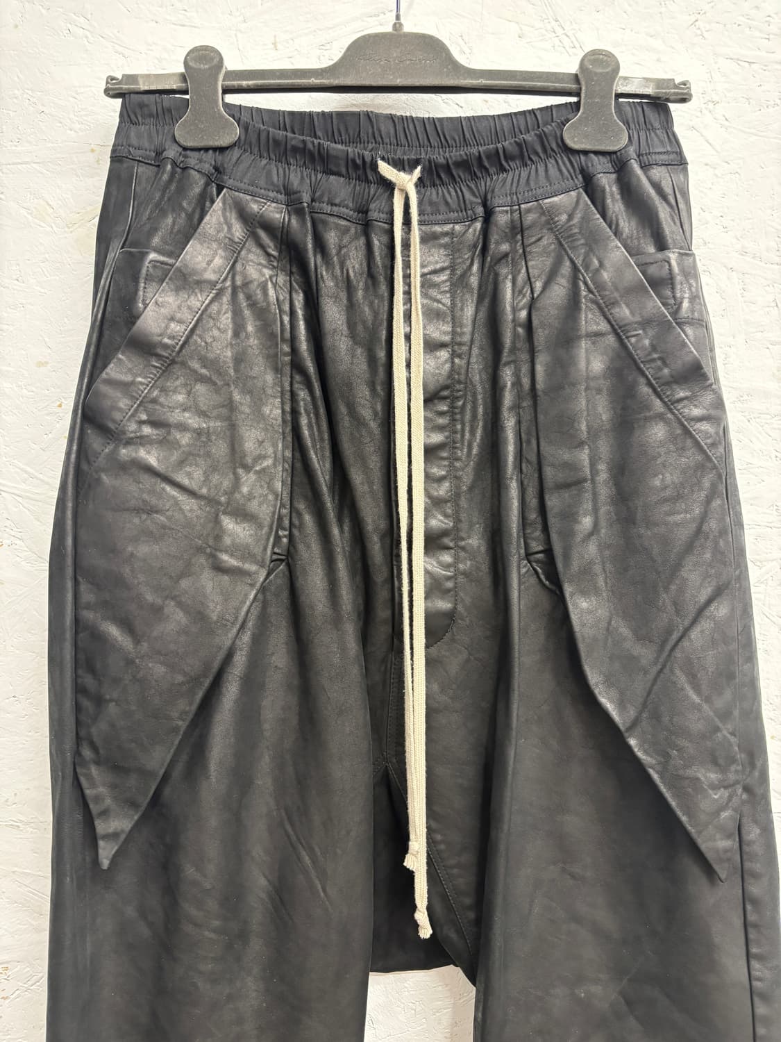 릭오웬스 레더배기팬츠 mastodon  fw 16 상품이미지2