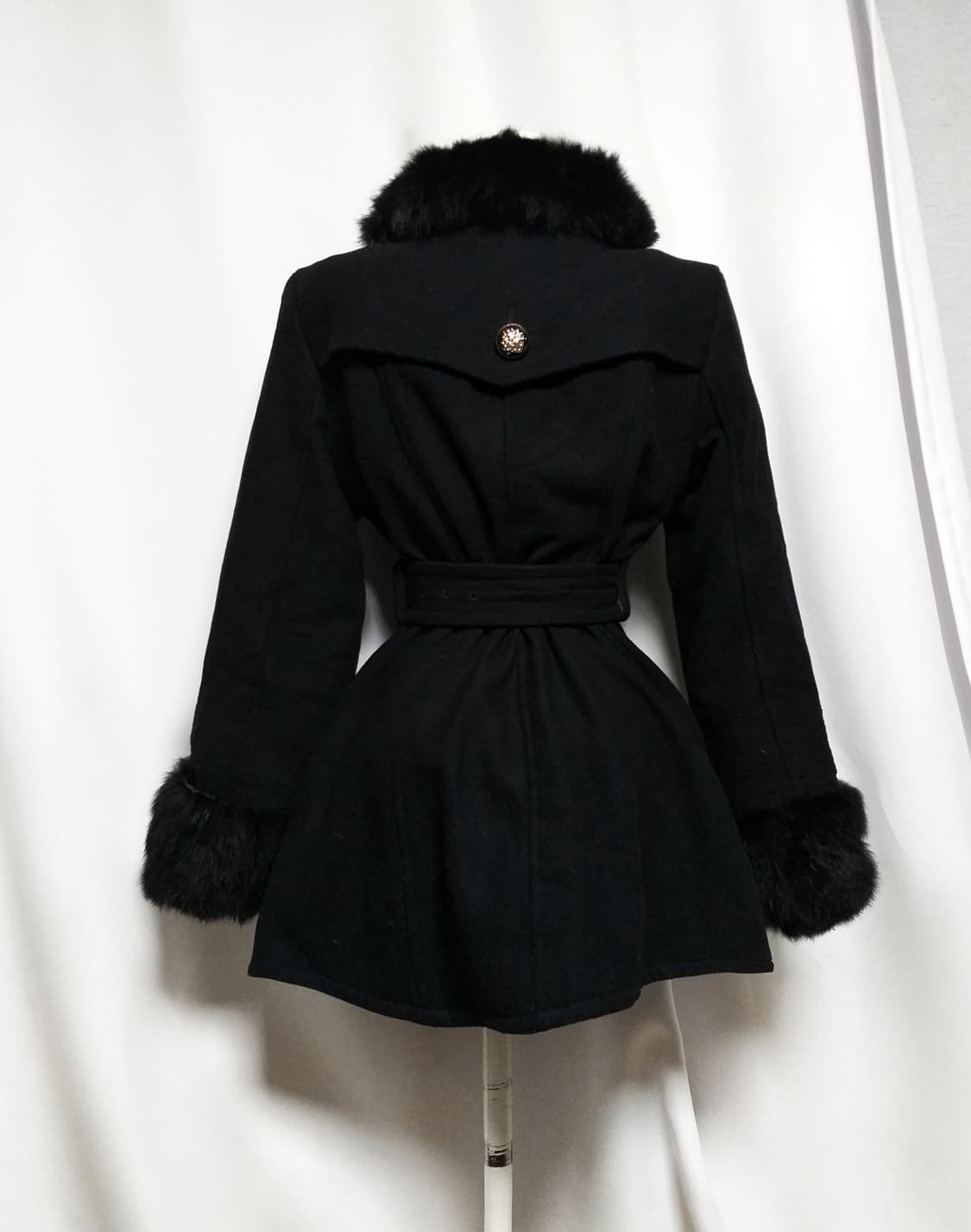 빈티지 퍼코트 대장 y2k자켓 그런지 핀터깔 오네갸루 긱시크 고스펑크 상품이미지3